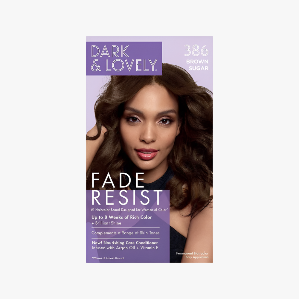 Dark & Lovely Fade Resist Hair Colour – Brown Sugar #386