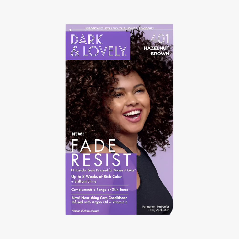 Fade Resist Hair Colour – Hazelnut Brown #401