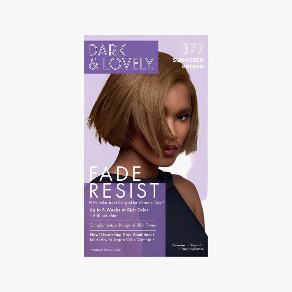 Dark & Lovely Fade Resist Hair Colour – Sun Kissed Brown #377