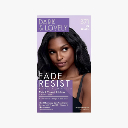 Dark & Lovely Fade Resist Hair Colour – Jet Black #371