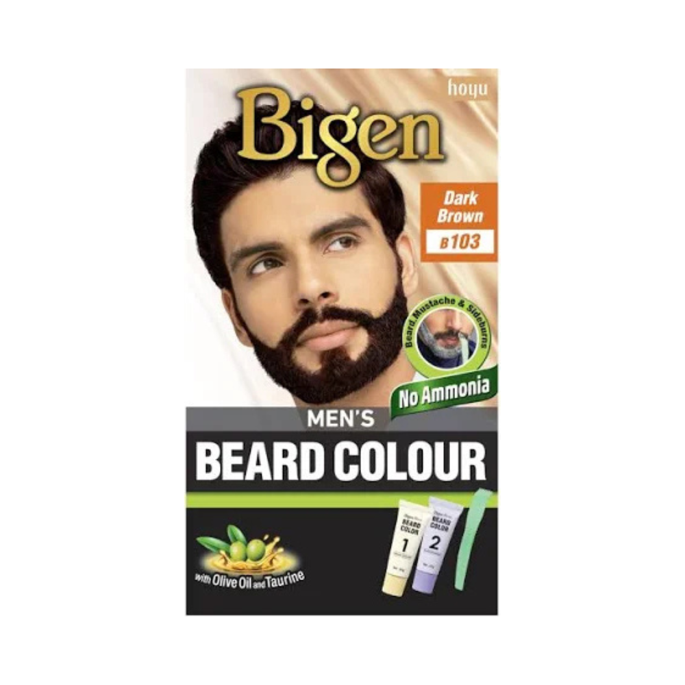 Bigen Men's Beard Color #B103 Dark Brown