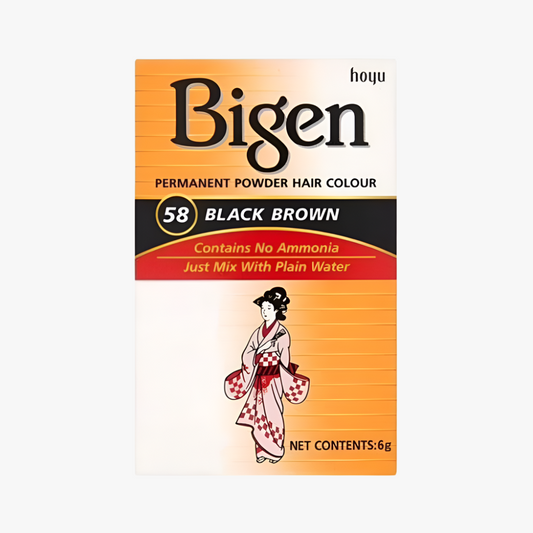 Permanent Powder Hair Colour – Black Brown #58