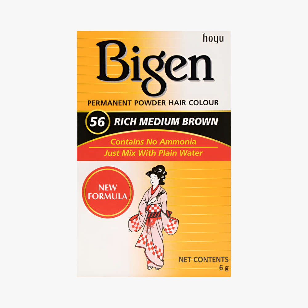 Permanent Powder Hair Colour – Rich Medium Brown #56