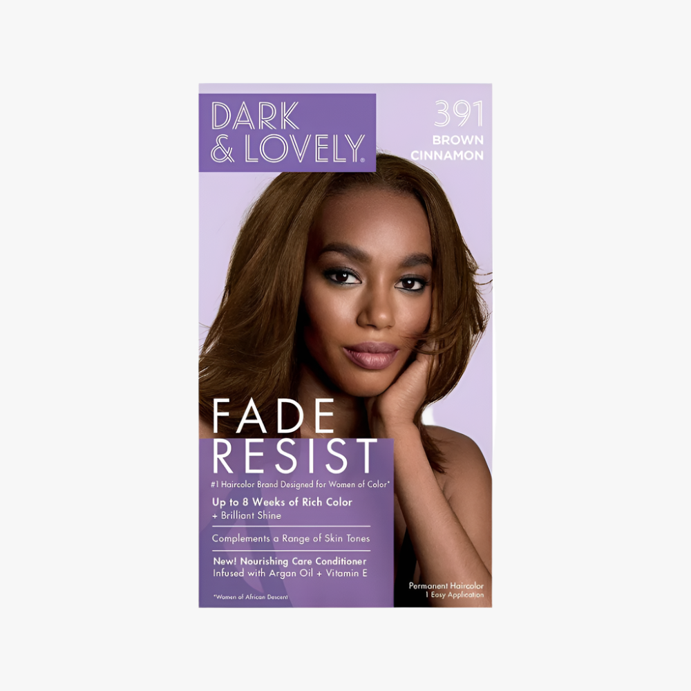 Dark & Lovely Fade Resist Hair Colour – Brown Cinnamon #391