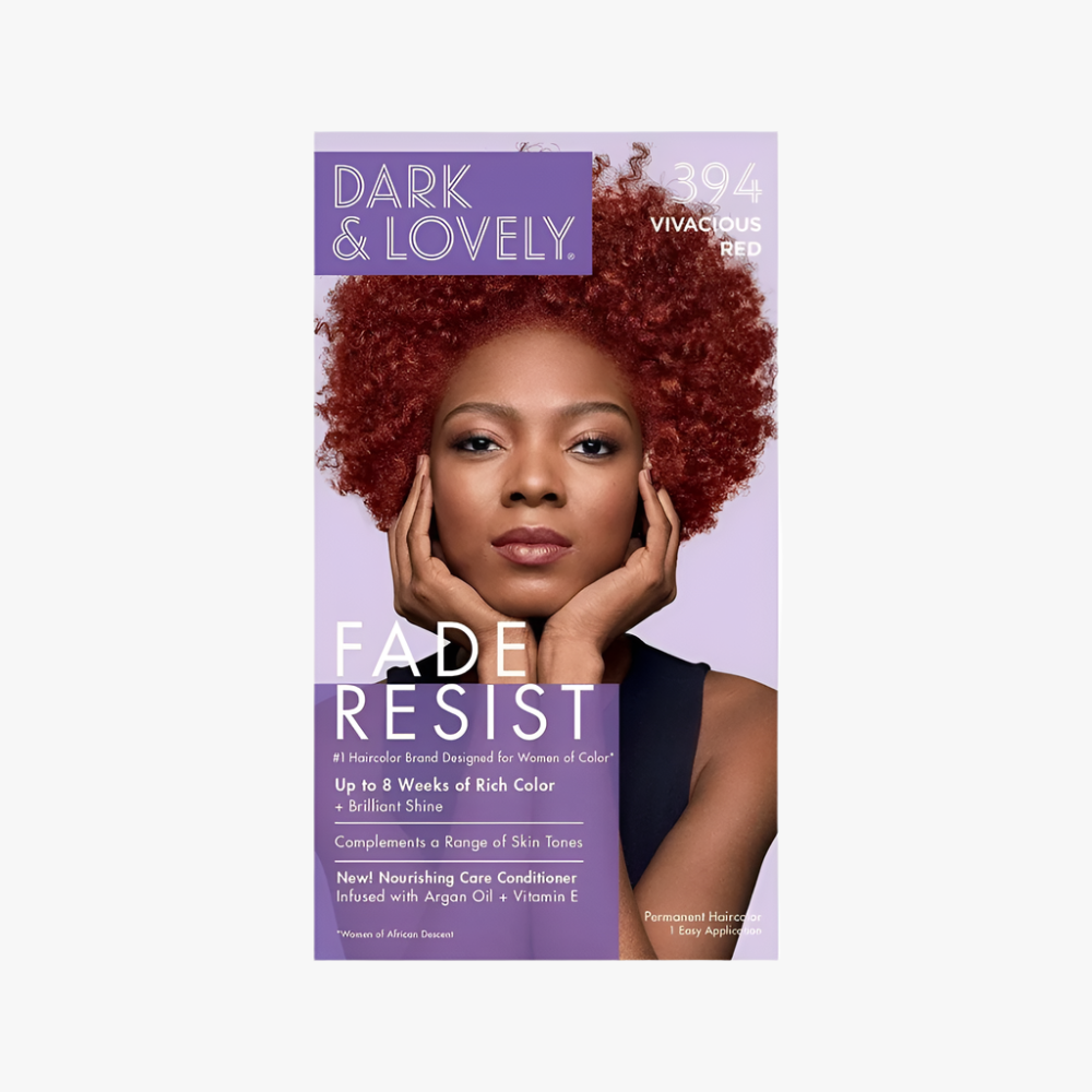 Dark & Lovely Fade Resist Hair Colour – Vivacious Red #394