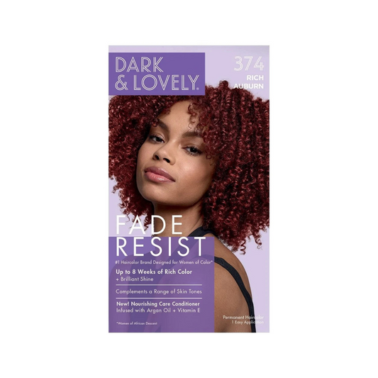 Dark & Lovely Fade Resist Hair Colour – Rich Auburn #374