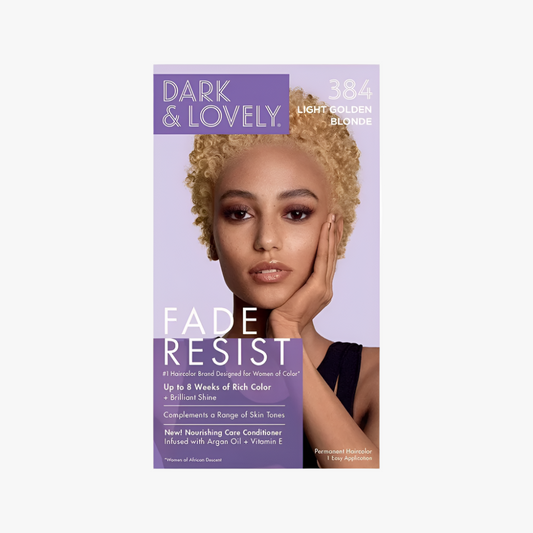 Dark & Lovely Fade Resist Hair Colour – Light Golden Blonde #384
